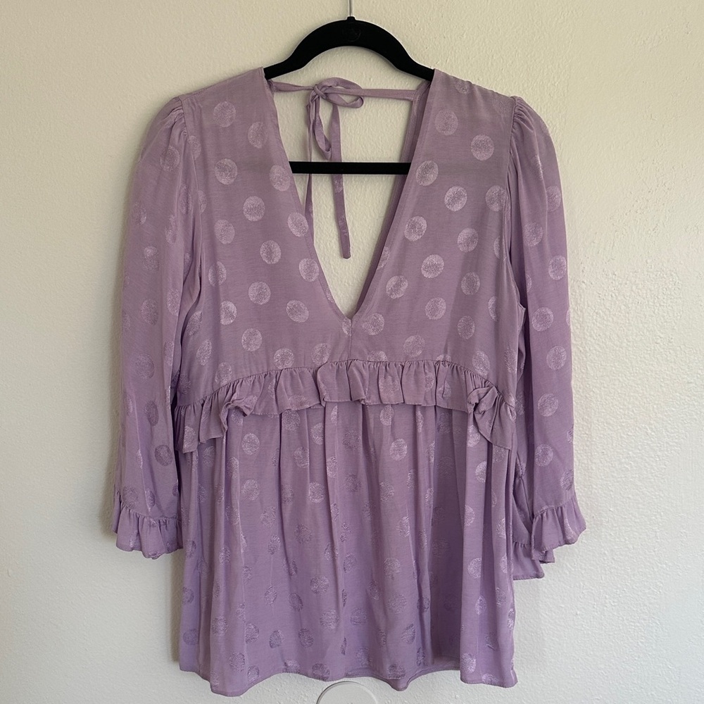 ASOS peplum top